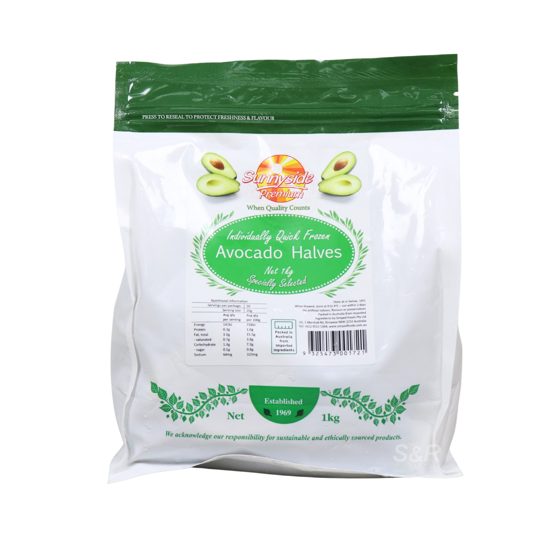 Sunnyside Premium Avocado Halves 1kg